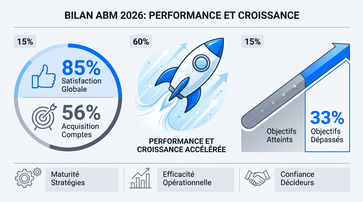 Graphique des performances et de la croissance de l'ABM en 2026