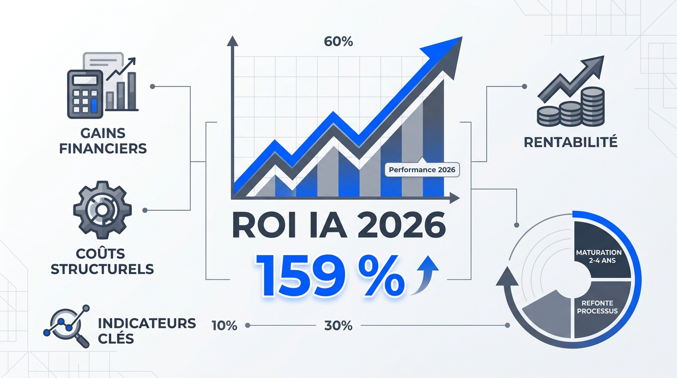 Graphique du ROI de l'IA en 2026