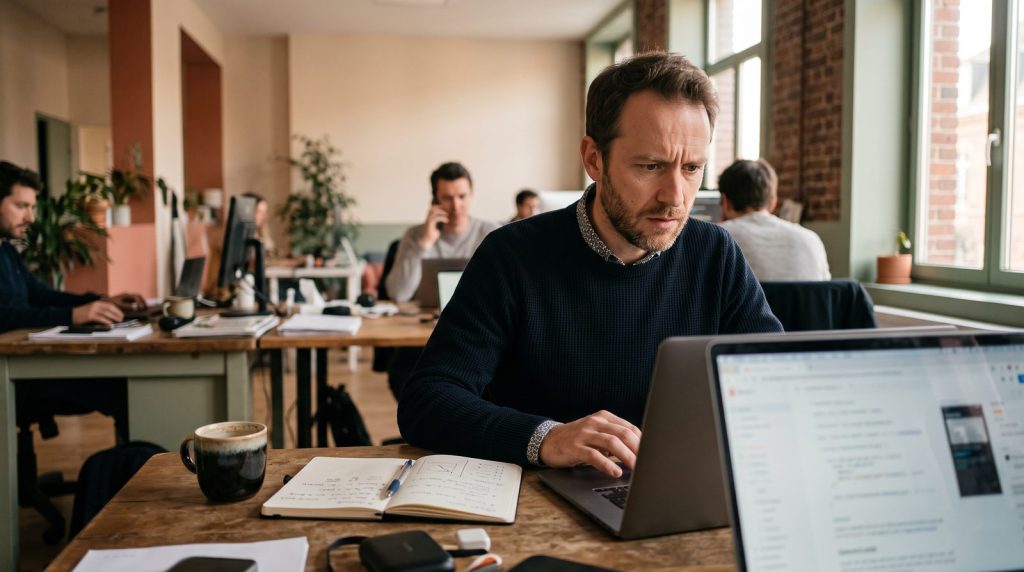 Développeur web qui vérifie les extensions WordPress après la faille de sécurité UpdraftPlus