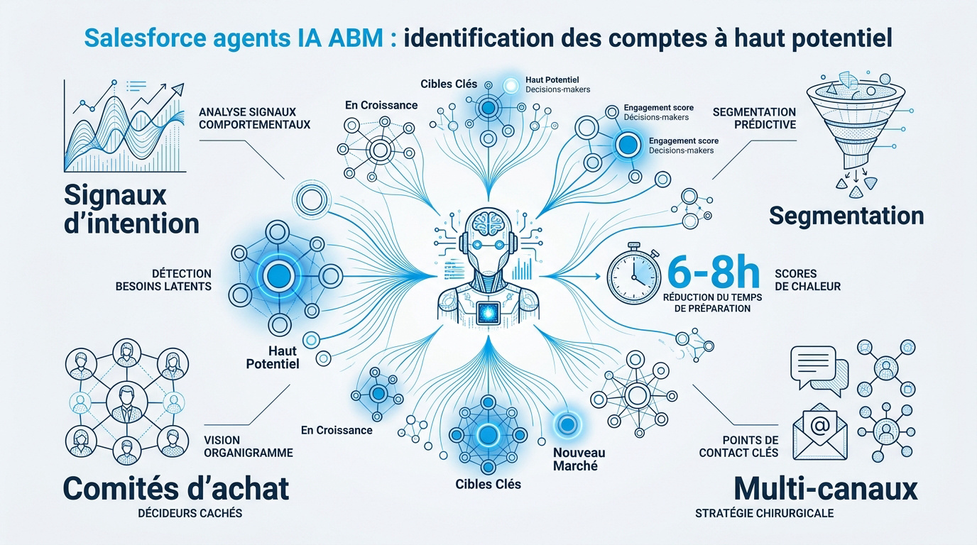 Interface Salesforce IA pour l'identification des comptes stratégiques en ABM